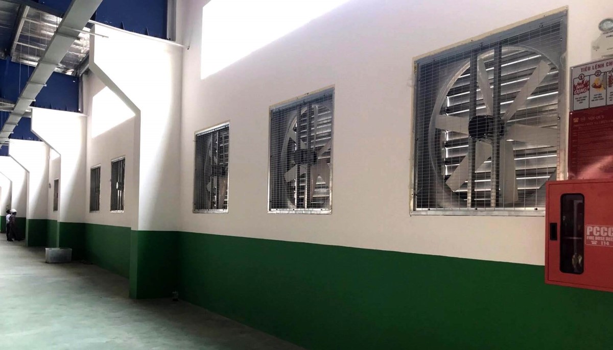 Lợi ích khi lắp đặt hệ thống quạt thông gió công nghiệp