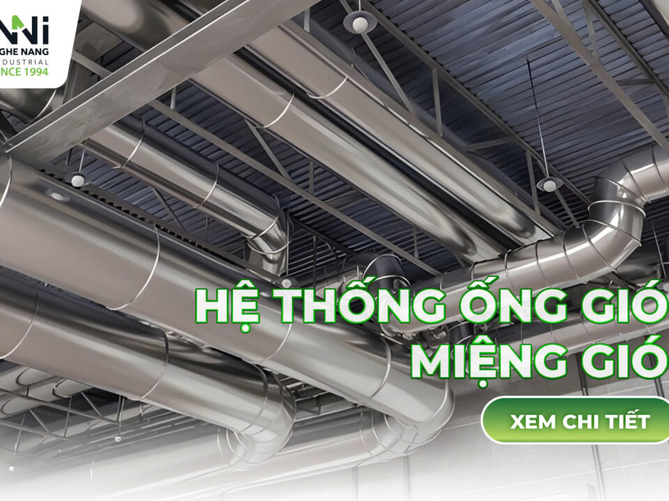 Làm hệ thống ống gió và miệng gió công nghiệp
