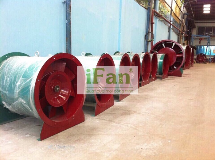 Ứng dụng quạt hướng trục công nghiệp trong thông gió và PCCC