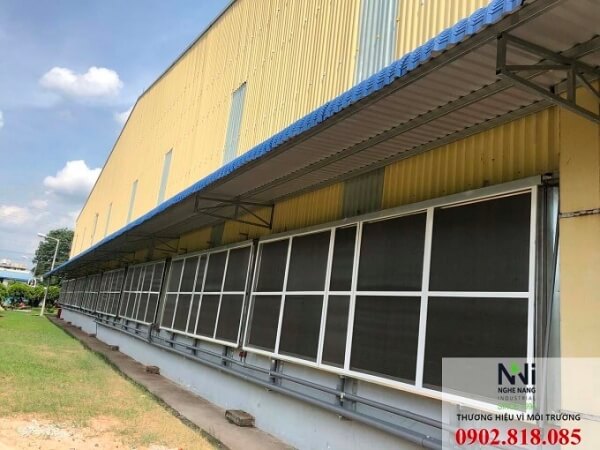 Ứng dụng hệ thống thông gió kết hợp làm mát trong ngành thực phẩm