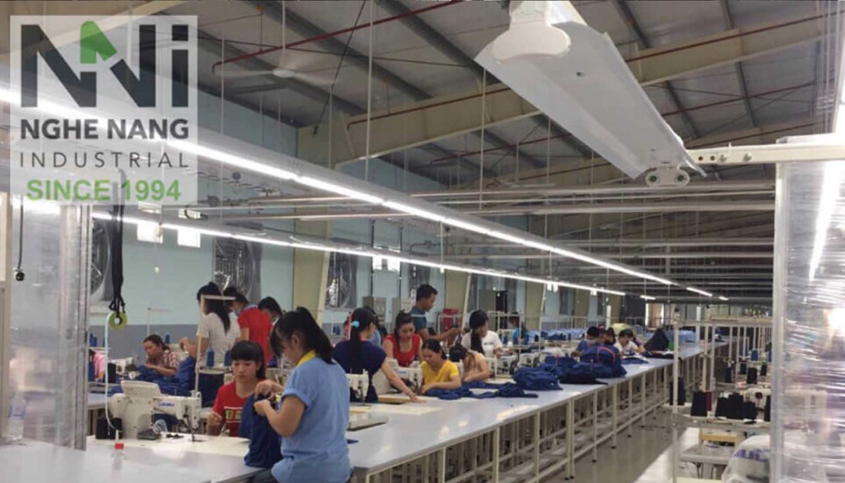 Hệ thống thông gió nhà xưởng thông minh