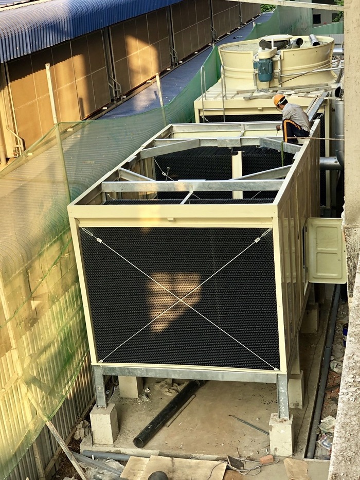 Ứng dụng hệ thống điều hòa Chiller trong nhà máy