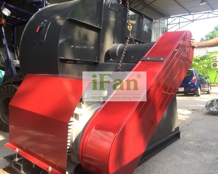 Quạt ly tâm trong hệ thống xử lý khí thải công nghiệp