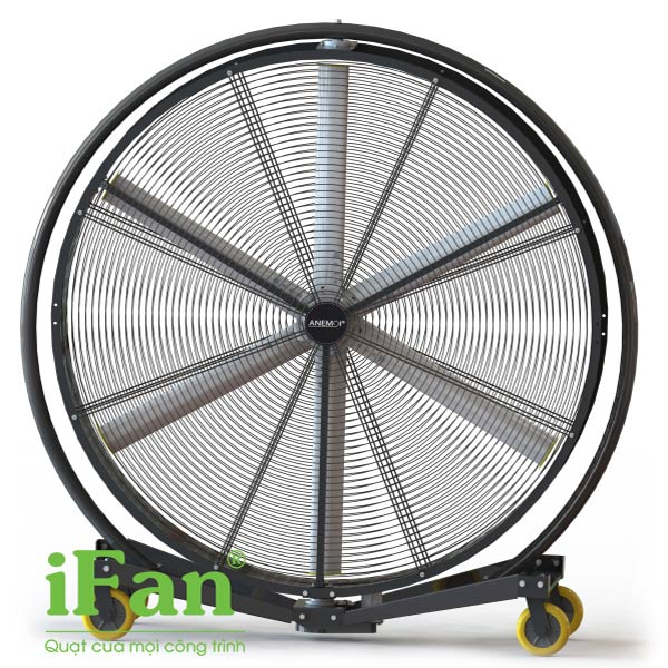 Ưu điểm vượt trội của quạt công nghiệp tròn trong làm mát không gian mở