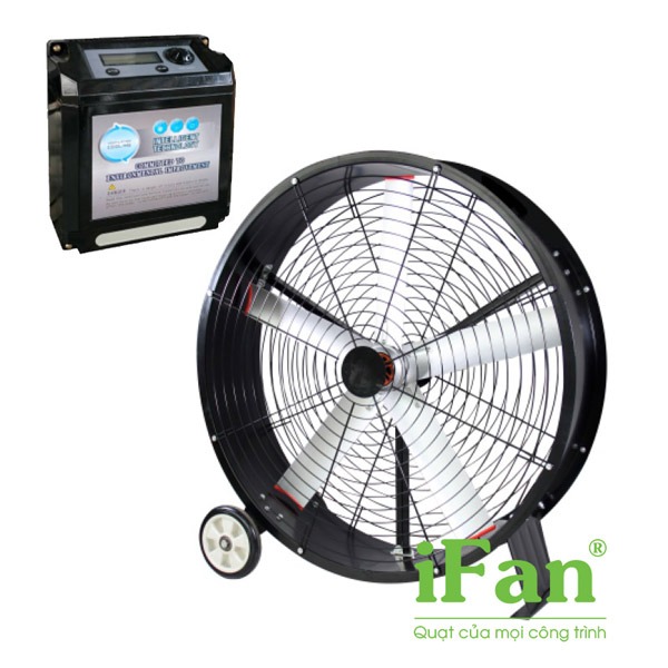 Quạt công nghiệp tròn và ứng dụng trong kho hàng hóa