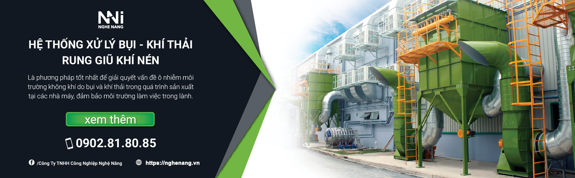 Tư vấn, thiết kế, thi công hệ thống xử lý khí thải công nghiệp