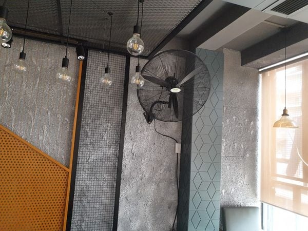 Hiệu quả tiết kiệm điện năng khi dùng quạt treo công nghiệp
