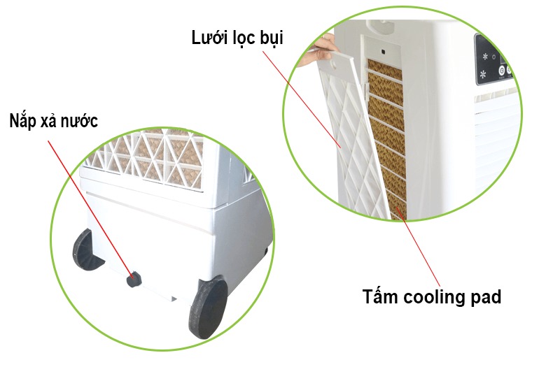 Ứng dụng máy làm mát dân dụng trong gia đình Việt