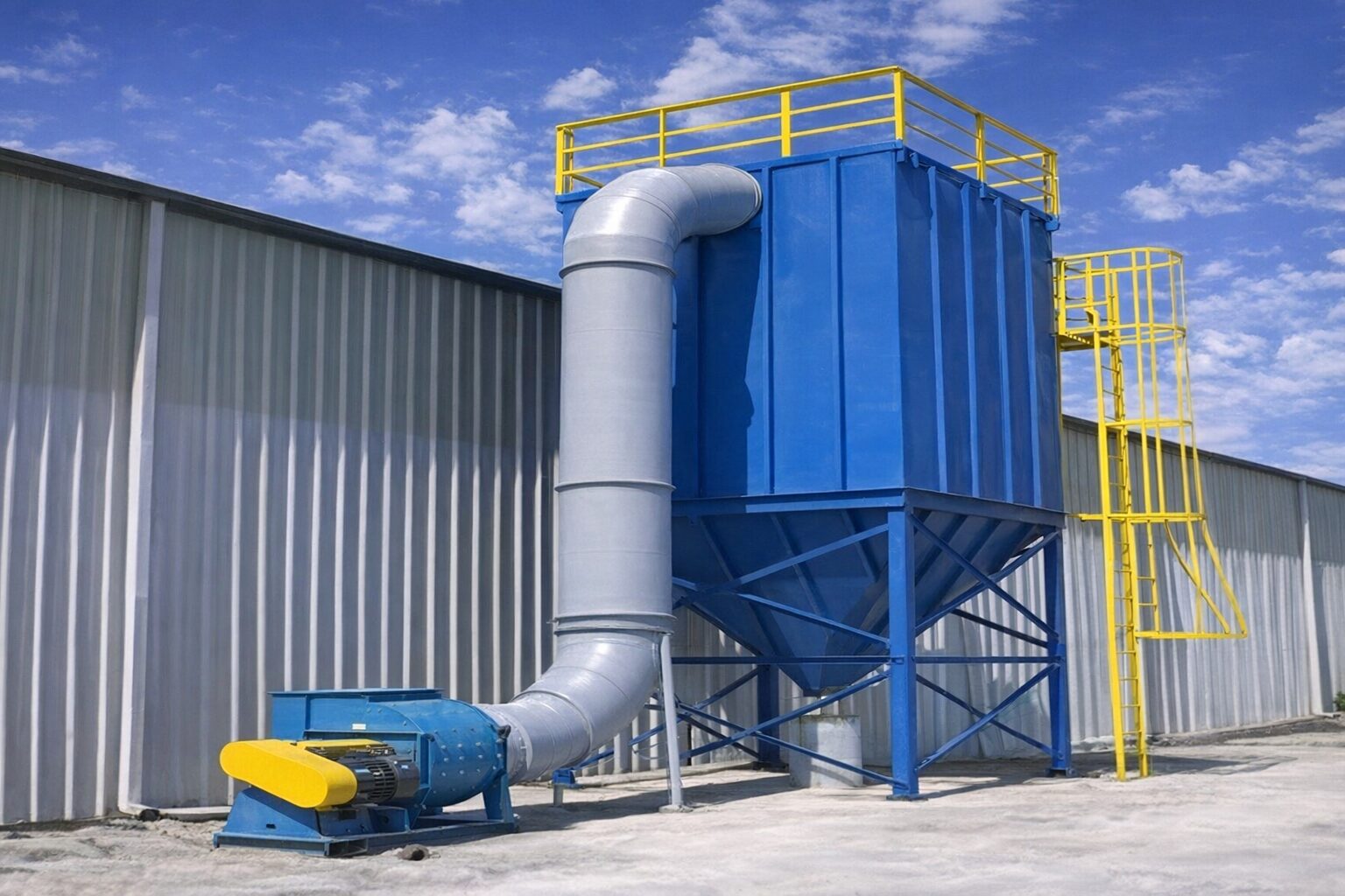 hệ thống lọc bụi t&uacute;i vải