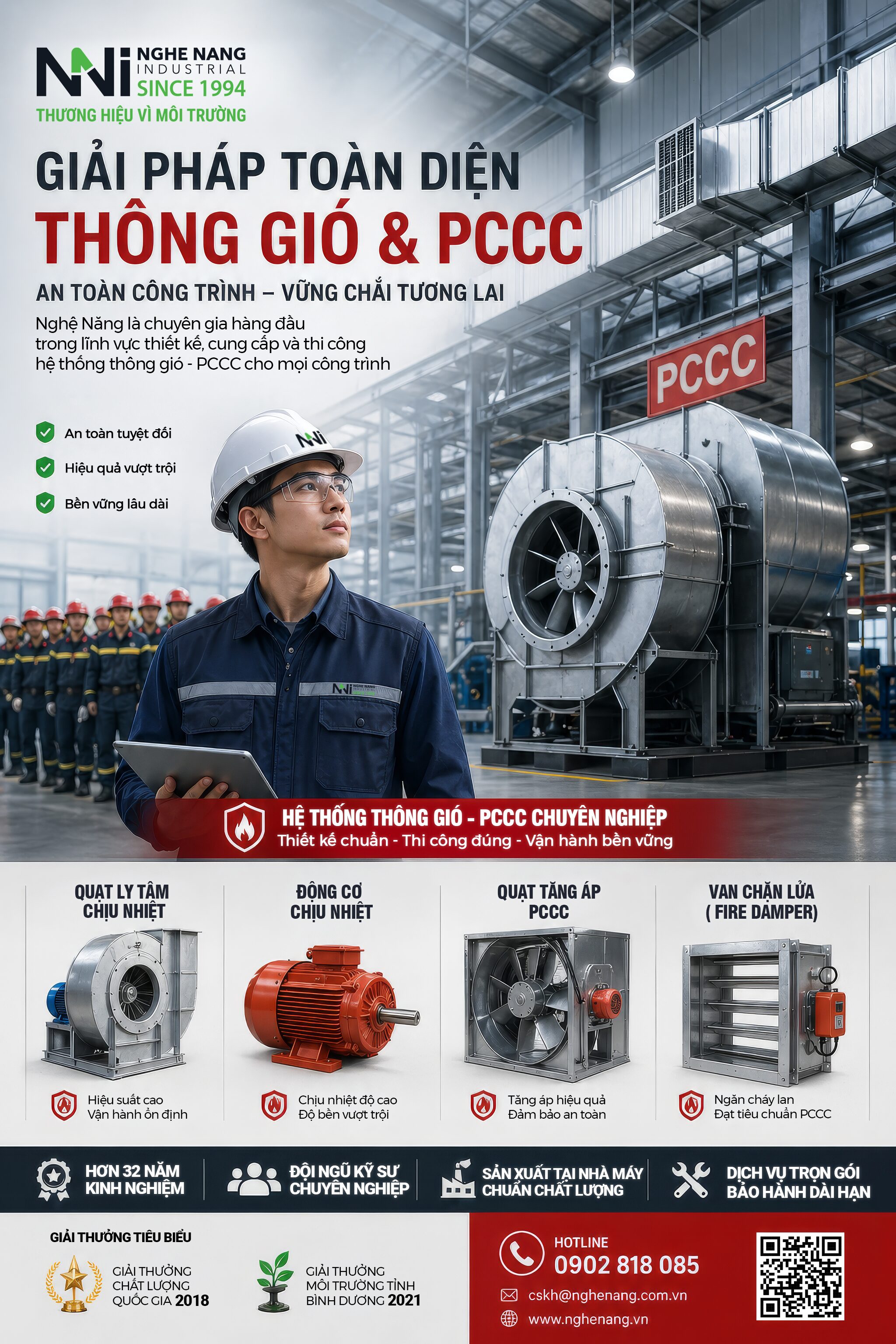 nghệ năng thi công lắp đặt hệ thống pccc