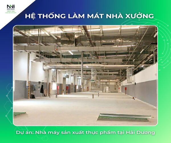 Nghệ Năng thi công hệ thống làm mát