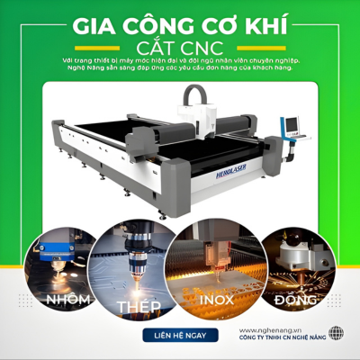 lắp đật hệ thống gia công cơ khí CNC