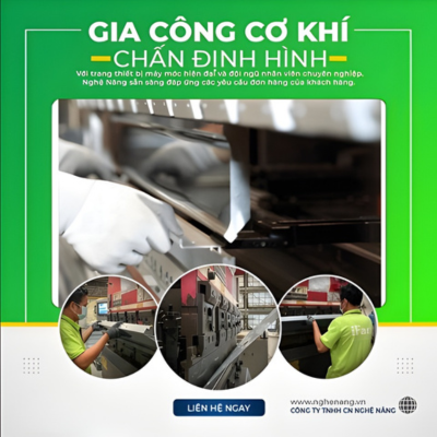 lắp đặt hệ thống gia công cơ khí