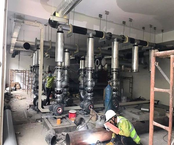 thiết kế lắp đặt hệ thống chiller