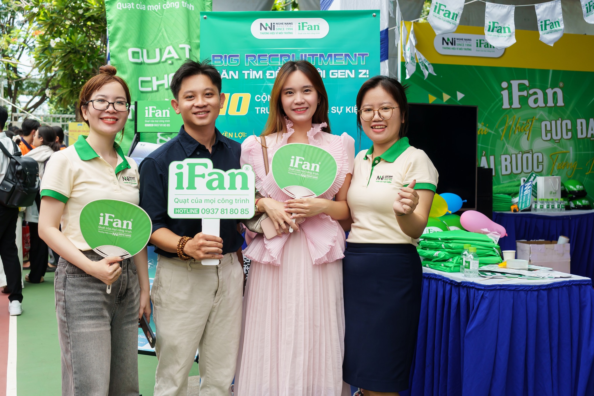 Hutech Job Fair 2026 với sự tham gia của ifan